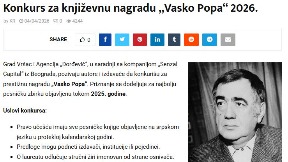 U užem izboru četiri knjige